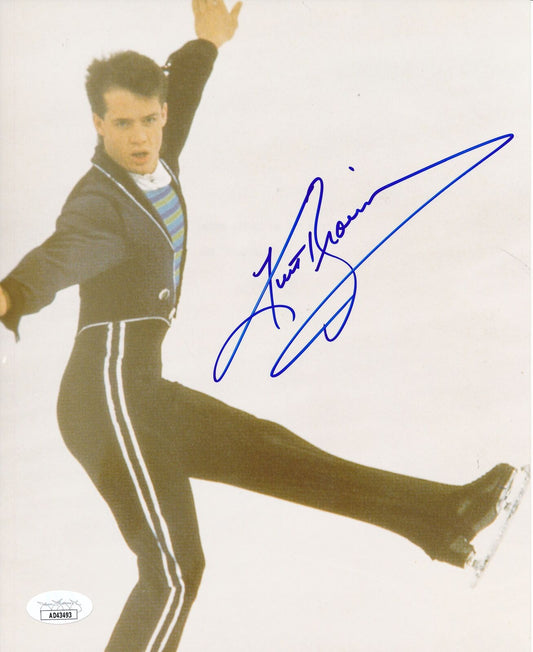 Kurt Browning Autographed 8x10 Photo Olympic USA Figure Skating JSA