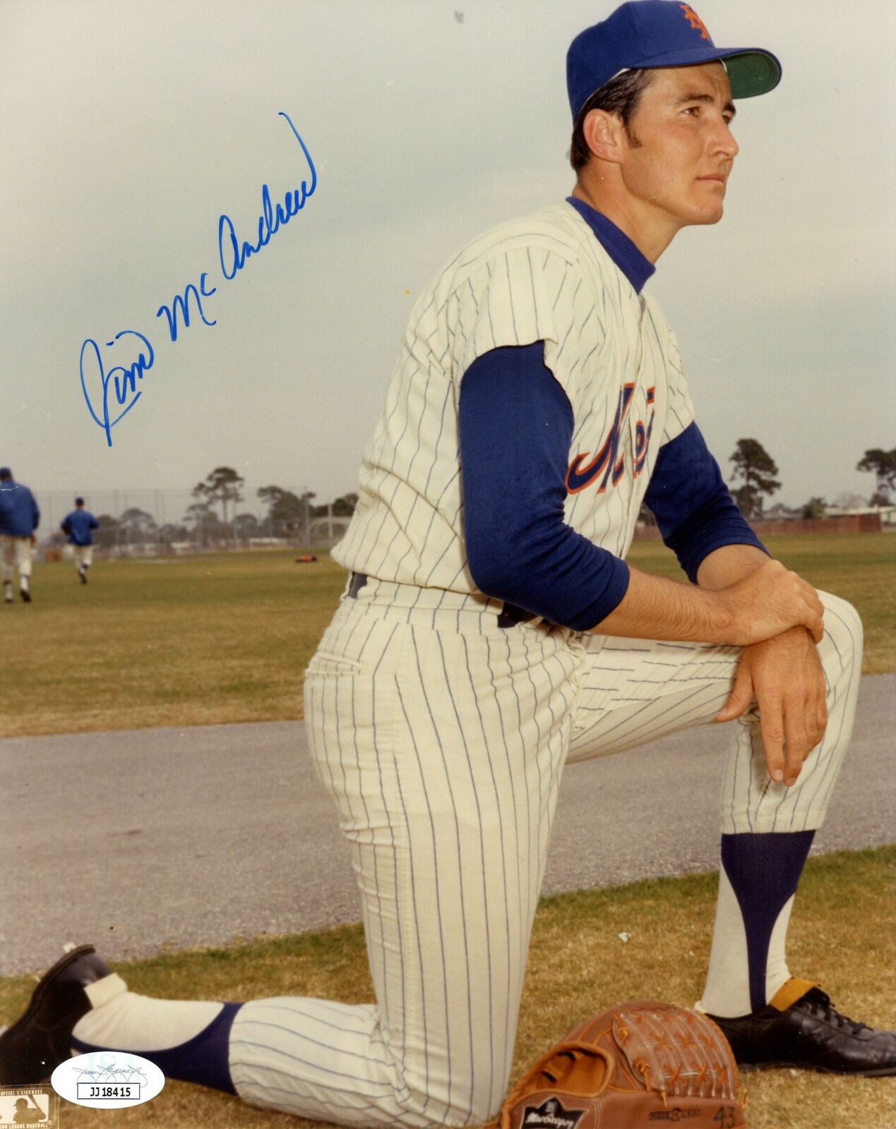 Jim McAndrew 1969 New York Mets Signed/Autographed 8x10 Photo JSA 154514