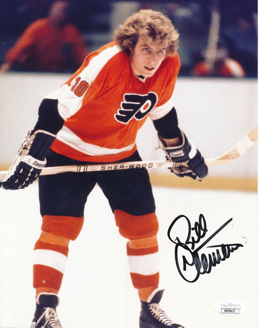 Bill Clement Philadelphia Flyers Signed/Autographed 8x10 Photo JSA 159135