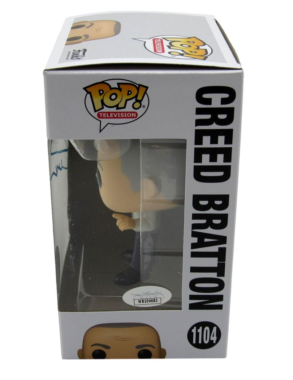 Creed Bratton Autographed Funko Pop! #1104 Figurine "The Office" JSA 184765