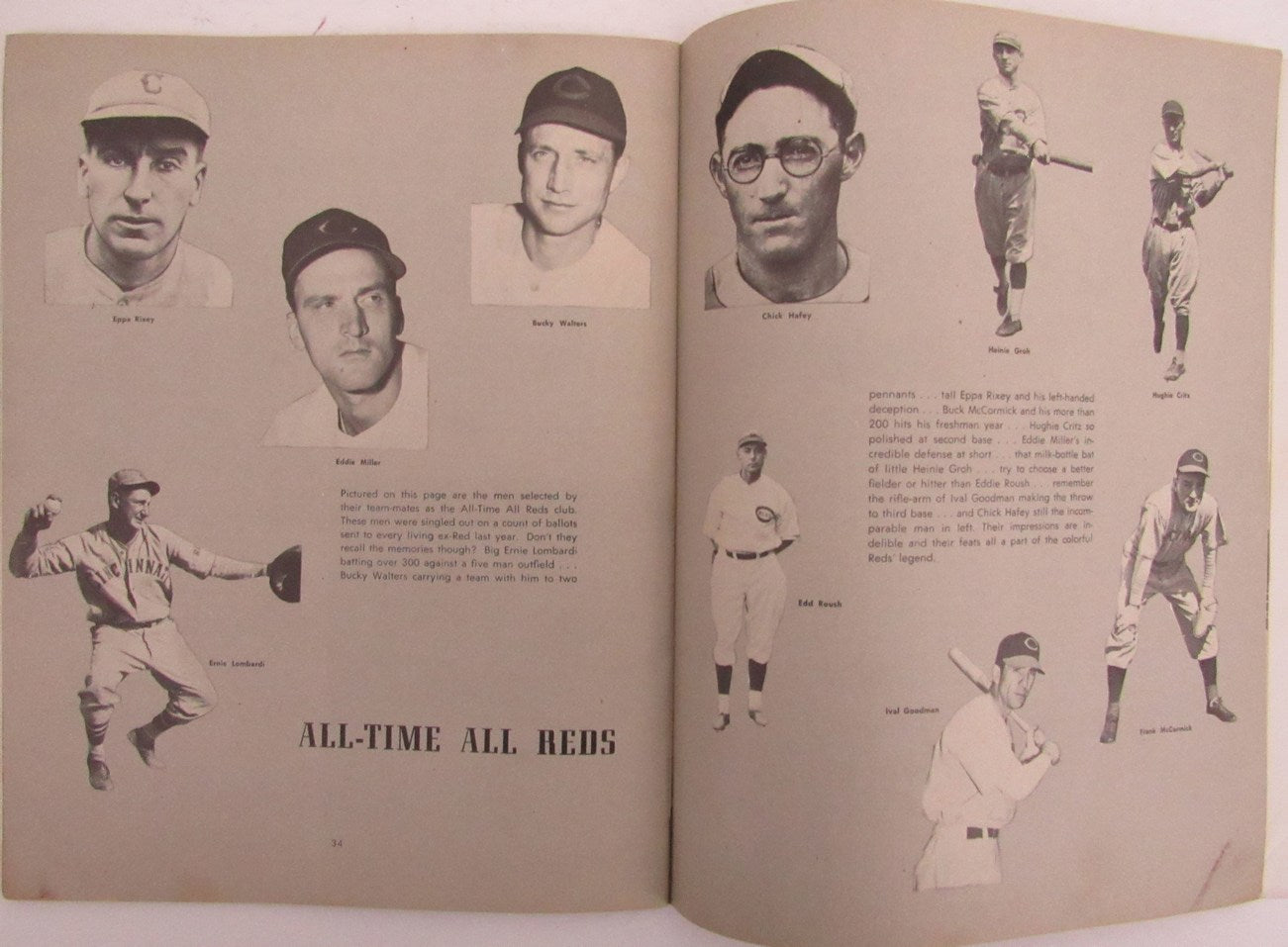 Vintage 1951 Cincinnati Reds Yearbook 175614