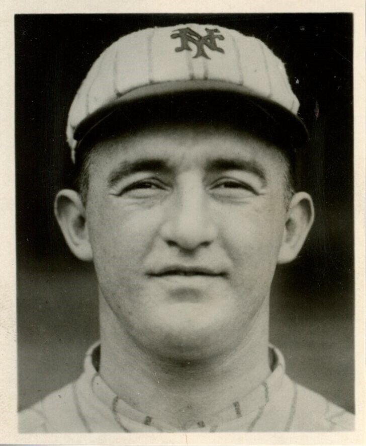 Frank Frisch 2.5x3 B/W 1926 Press Wire Photo New York Giants
