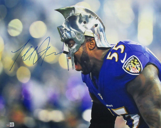 Terrell Suggs Autographed 16x20 Photo Baltimore Ravens Beckett