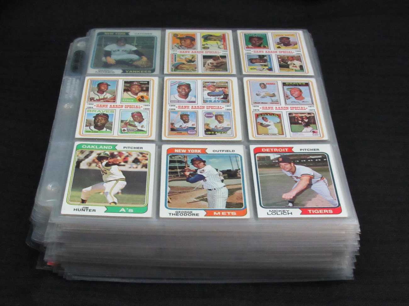 1974 Topps Baseball Card Complete Set w/Traded and Checklists (1-660+) 191954