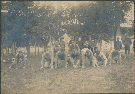 Vintage Cabinet Photo 5x7 Football Team 139678