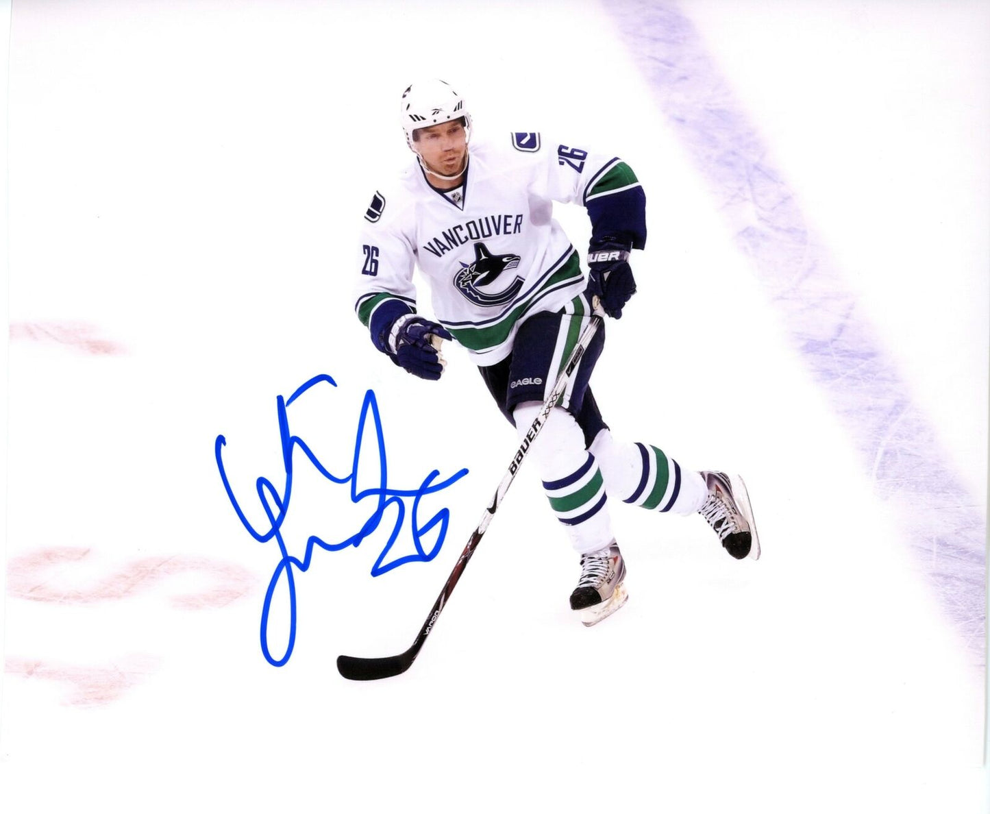 Mikael Samuelsson Vancouver Canucks Signed/Autographed 8x10 Photo 152992