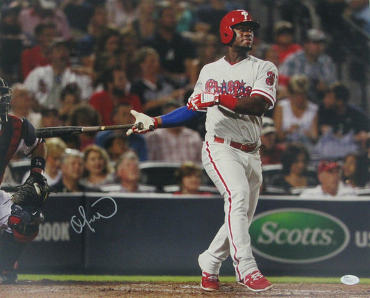 Odubel Herrera Phillies Signed/Autographed 16x20 Photo JSA 137915