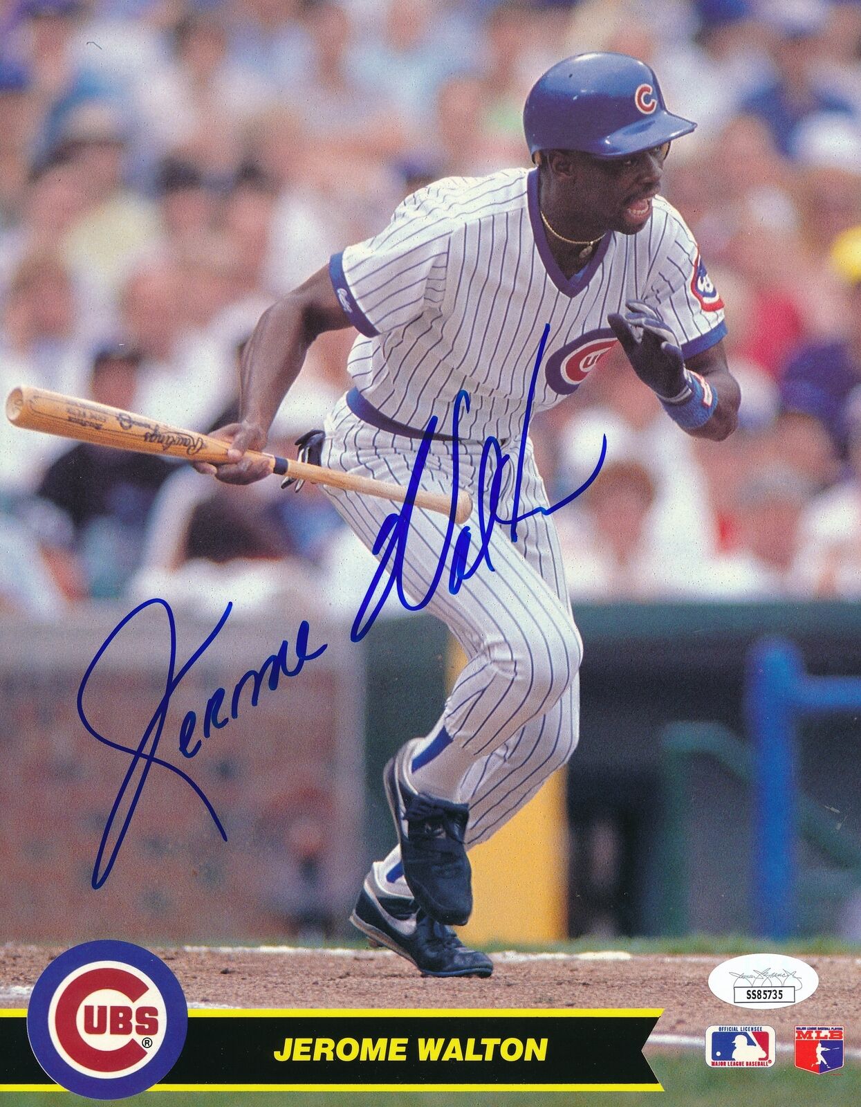 Jerome Walton Chicago Cubs Signed/Autographed 8x10 Photo JSA 165432