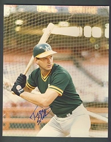 Terry Steinbach Oakland Athletics Autographed/Signed 8x10 Photo 124896