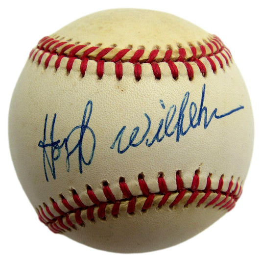 Hoyt Wilhelm HOF Autographed OAL Baseball Chicago White Sox JSA