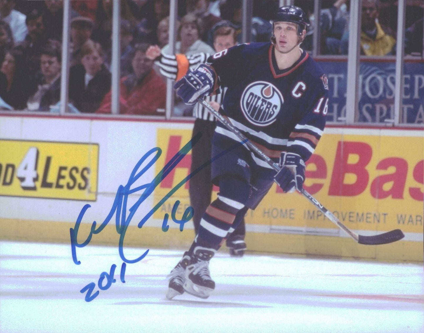 Kelly Buchberger Edmonton Oilers Signed/Autographed 8x10 Photo 152666