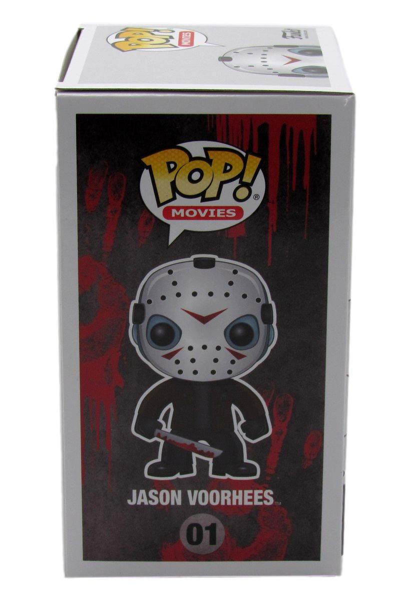 Ari Lehman Signed/Insc Funko Pop! #01 "Friday the 13th" Signed in Red JSA 190715