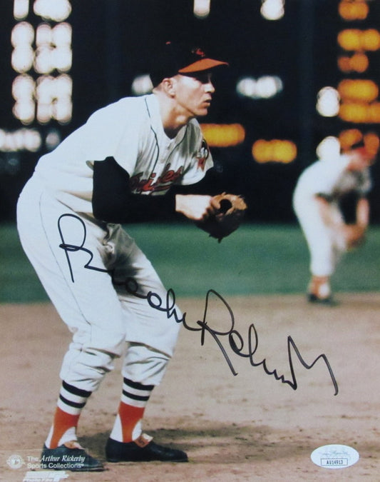 Brooks Robinson HOF Signed/Autographed 8x10 Photo Baltimore Orioles JSA 190174