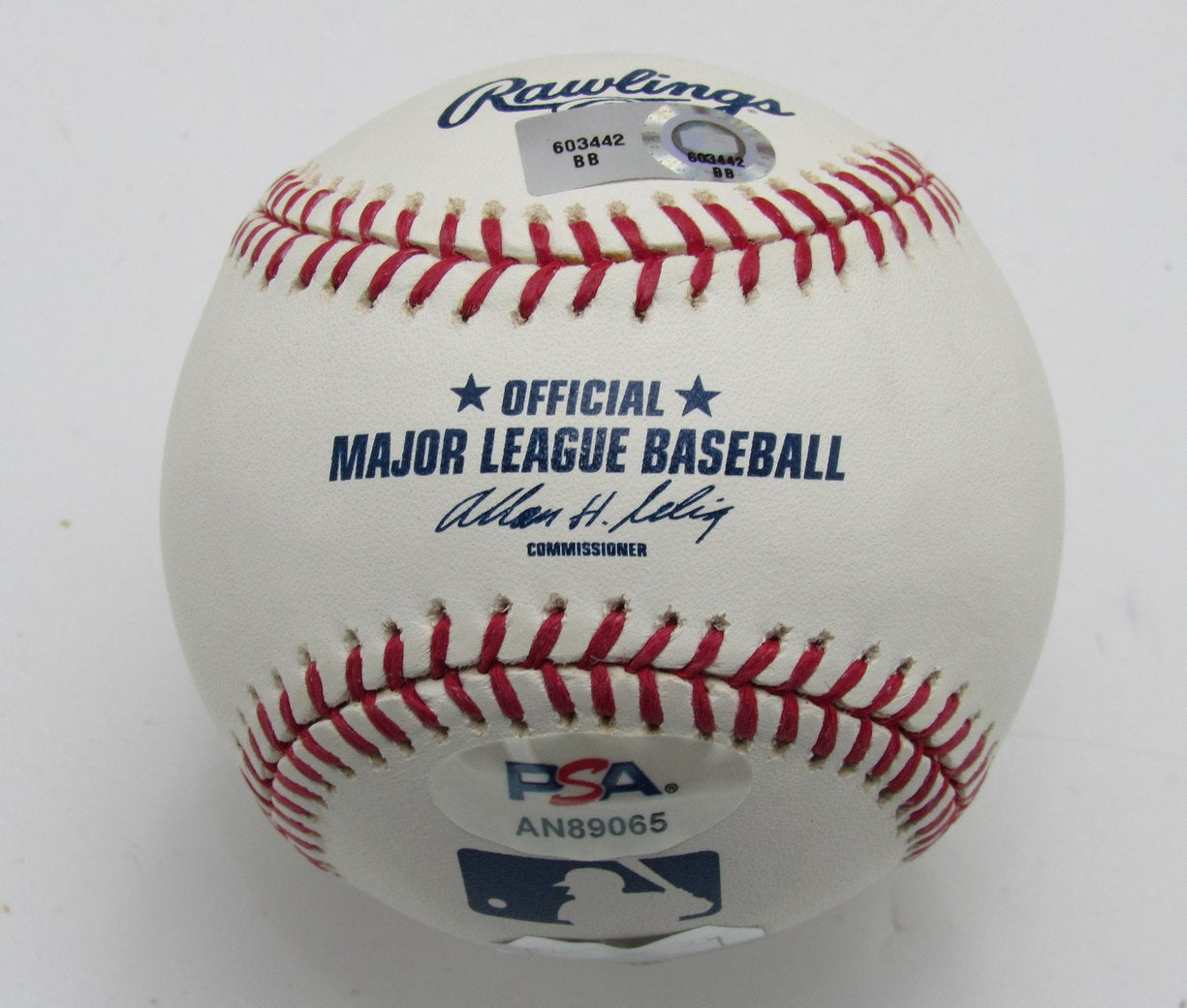 Jim Thome HOF Signed/Inscribed OML Baseball Cleveland Indians PSA/DNA 191676