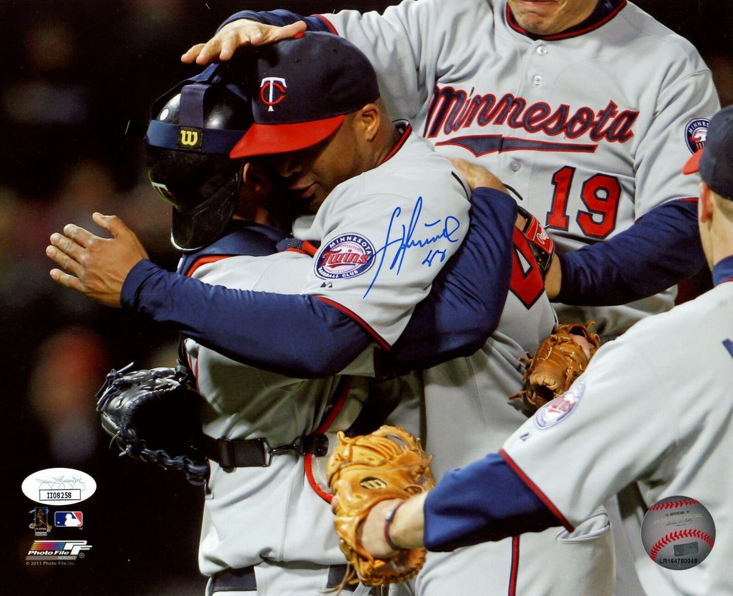 Francisco Liriano No Hitter Twins Signed/Autographed 8x10 Photo JSA 153818