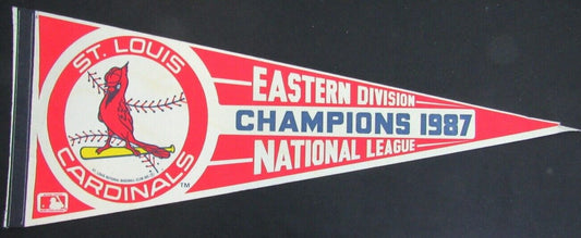 St. Loius Cardinals 1987 Eastern Champions Full Size 12"X30" Pennant 157948