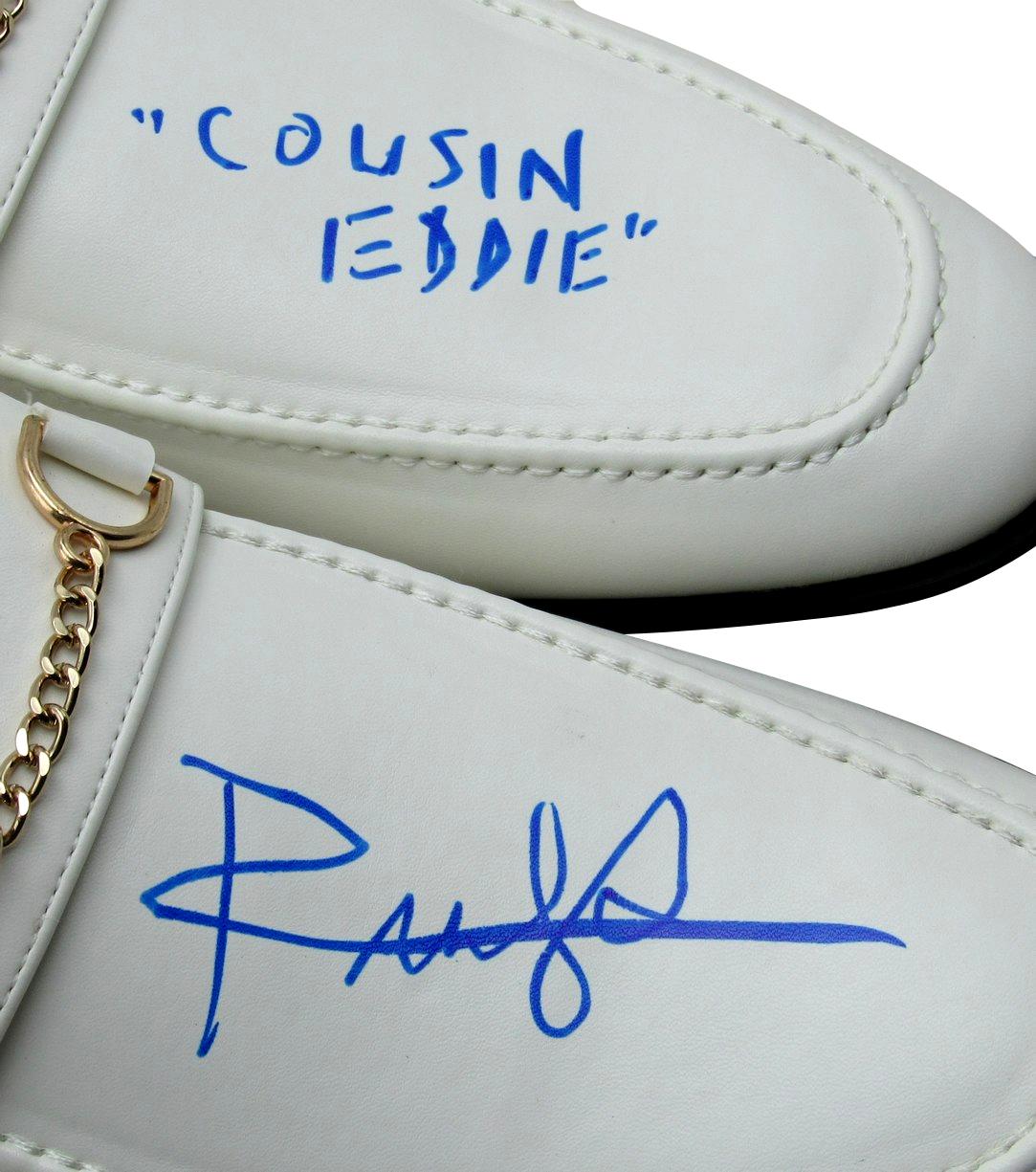 Randy Quaid Autographed White Shoes Cousin Eddie "Christmas Vacation" JSA 186278