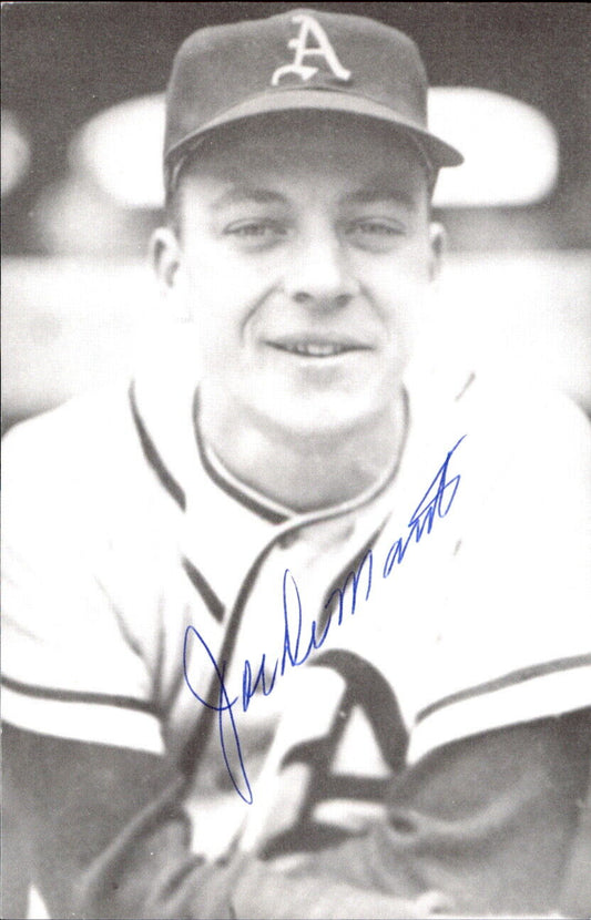 Joe DeMaestri Athletics Signed/Auto 3x5  Photo 178177