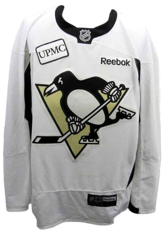 Pittsburgh Penguins Long Sleeve White Jersey 130574