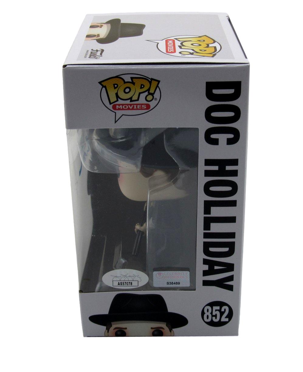 Val Kilmer Doc Holiday Autographed/Signed #852 Funko Pop JSA 187520