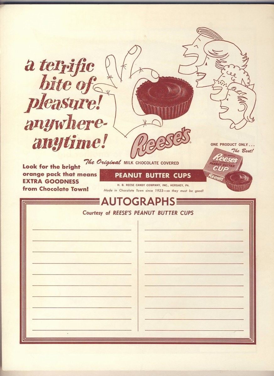 Hershey Bears 3/12 1966 Program vs. Cleveland AHL 127990
