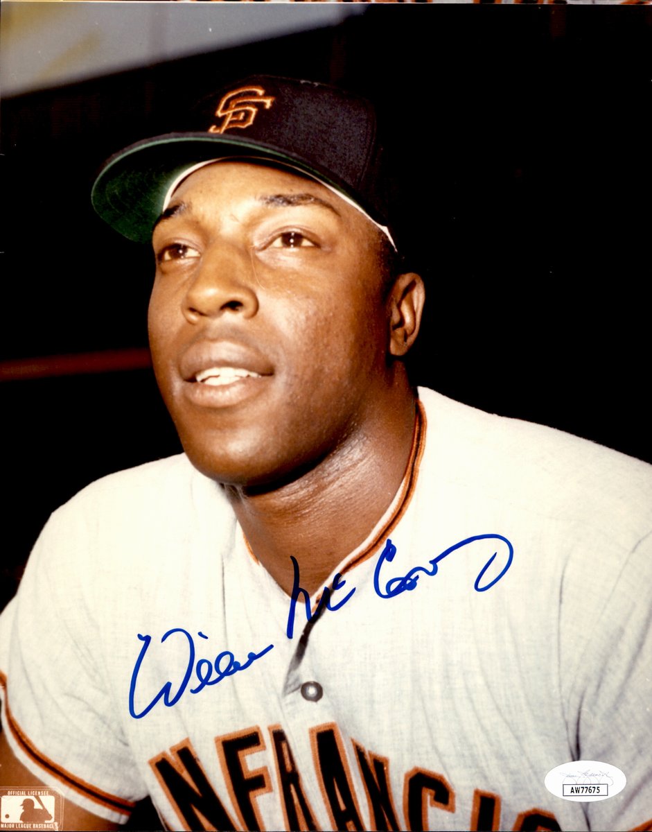 Willie McCovey HOF Signed/Autographed 8x10 Photo San Francisco Giants JSA 191217