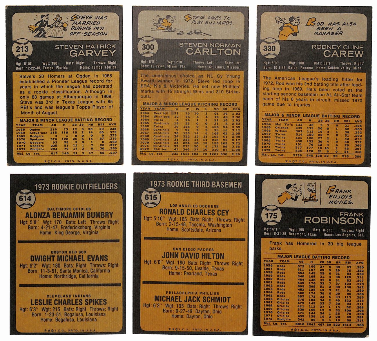 1973 Topps Baseball Complete Set 660 Cards Schmidt/Evans/Gossage RC 189351