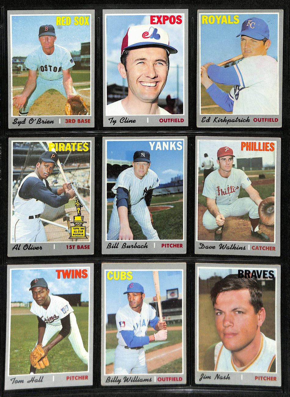 1970 Topps Baseball Card Complete Set (1-720) Seaver Munson Clemente Ryan 189641