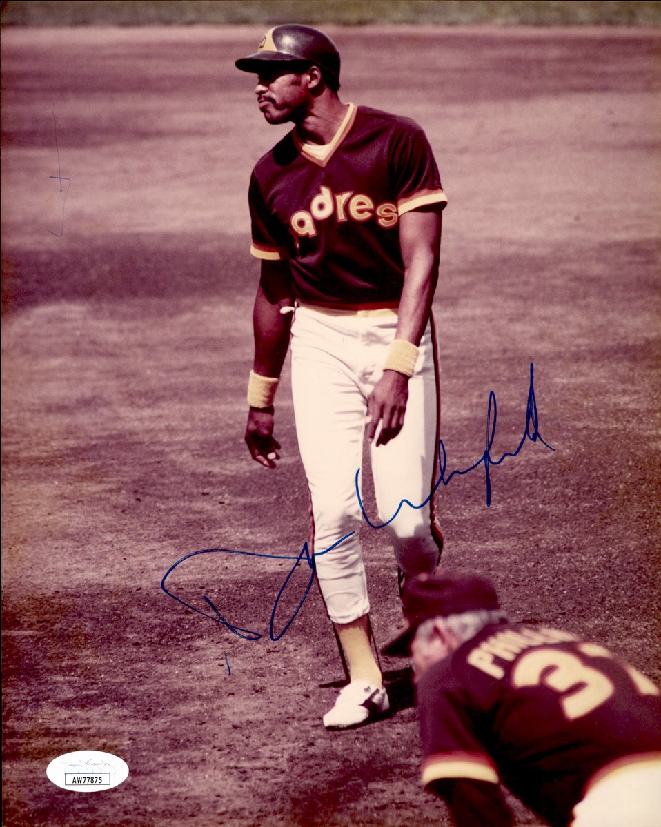 Dave Winfield HOF Signed/Autographed 8x10 Photo San Diego Padres JSA 191069