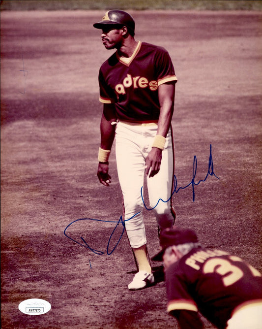Dave Winfield HOF Signed/Autographed 8x10 Photo San Diego Padres JSA 191069
