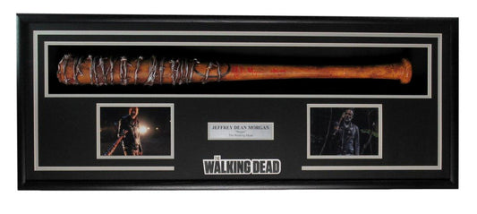 Jeffrey Dean Morgan Signed/Auto Bat Framed "Negan - The Walking Dead" JSA 190478