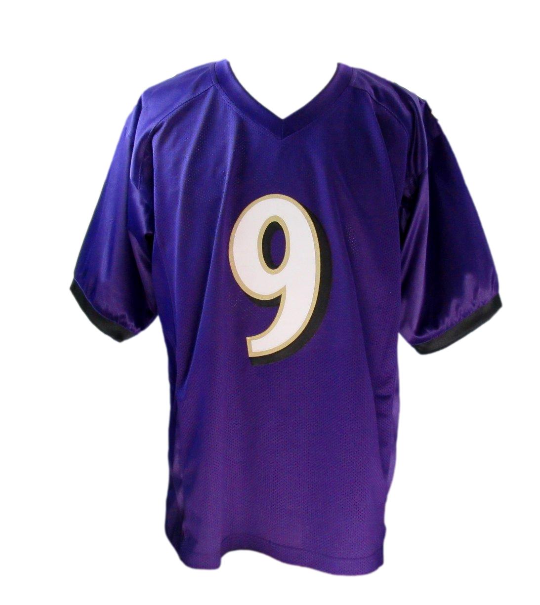 Justin Tucker Signed/Autographed Purple Custom Football Jersey Ravens JSA 190357