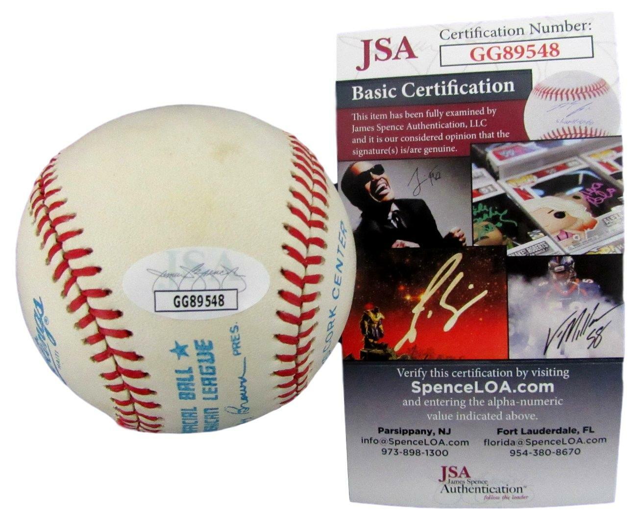 Terry Steinbach Signed/Autographed Athletics Rawlings OAL Baseball JSA 149455