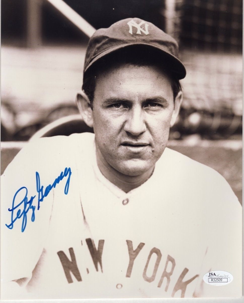 Lefty Gomez New York Yankees HOF Signed/Autographed 8x10 Photo JSA R32509