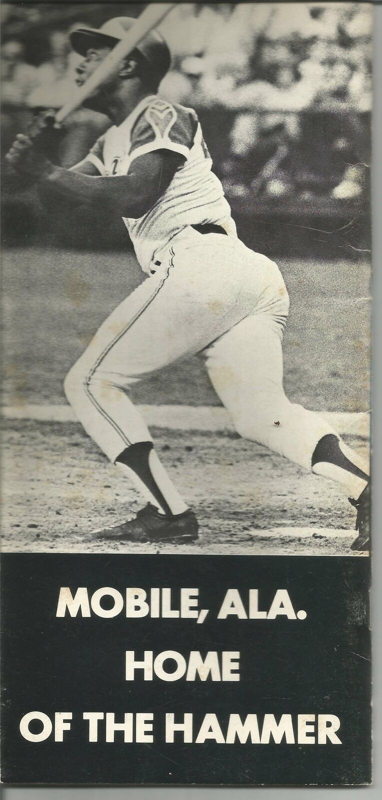 Hank Aaron Atlanta Braves Media Guide 150338