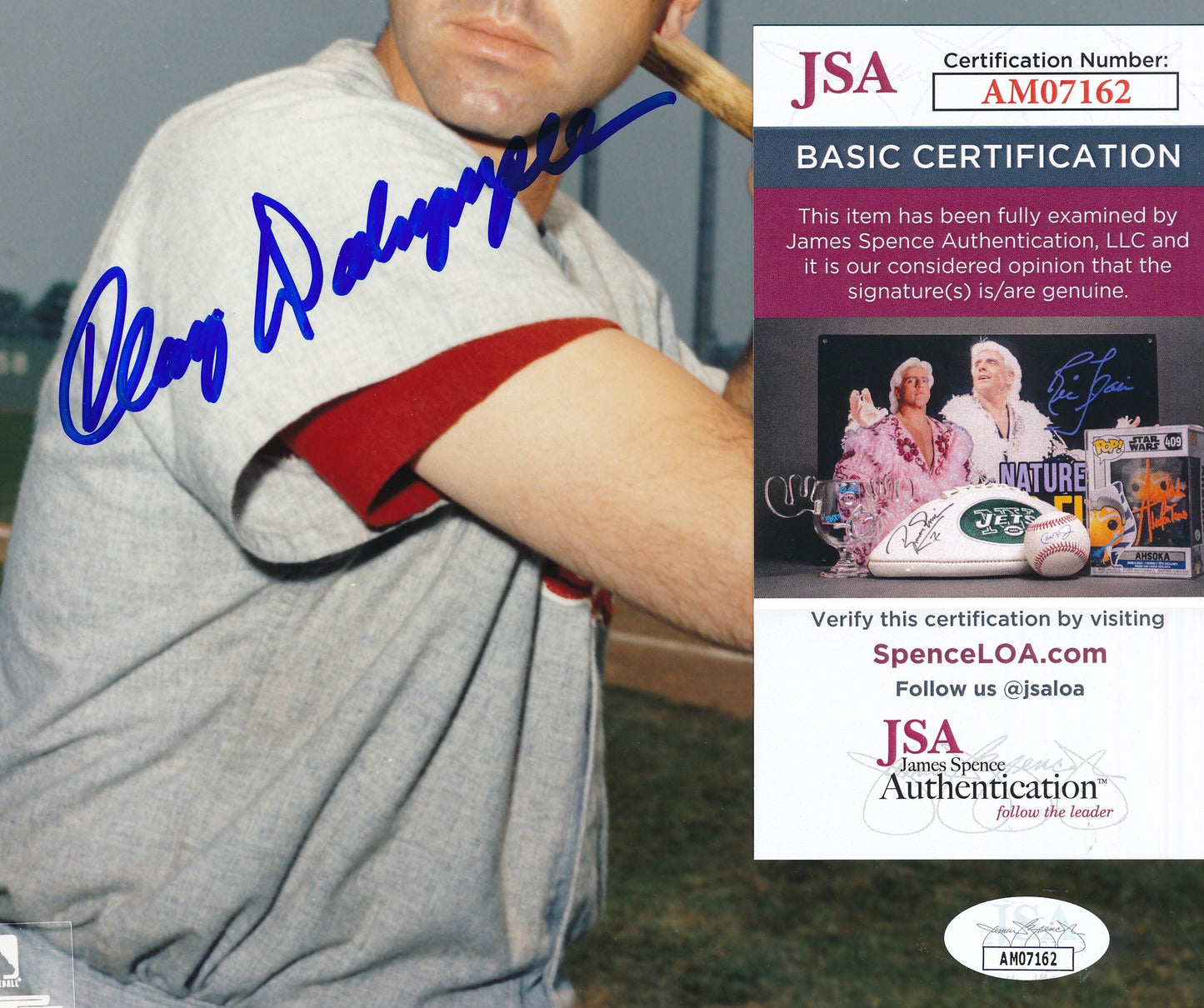 Clay Dalrymple Autographed 8x10 Photo Philadelphia Phillies JSA 181939