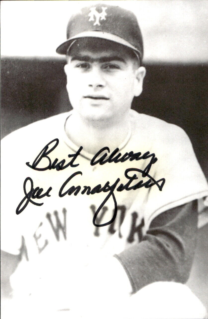 Joey Amalfitano New York Giants Signed/Autographed 3x5  Photo 177919