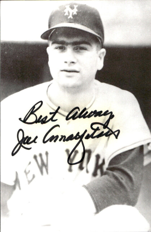 Joey Amalfitano New York Giants Signed/Autographed 3x5  Photo 177919