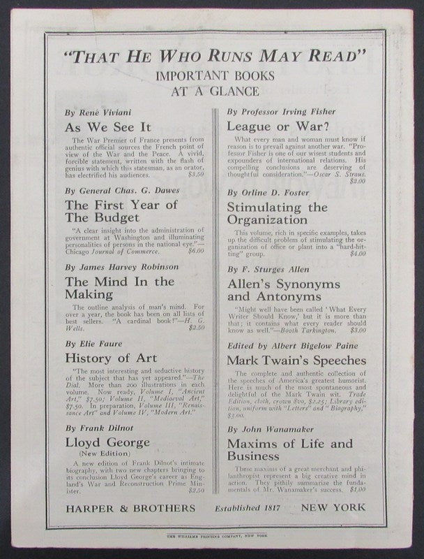 Time Magazine Vol I No 13 May 28, 1923 Franklin D. Roosevelt 183264