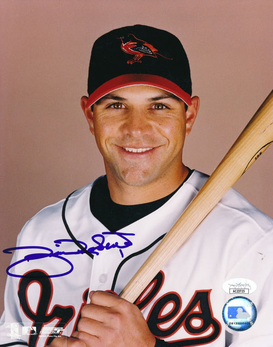 Brian Roberts Autographed 8x10 Photo Baltimore Orioles JSA