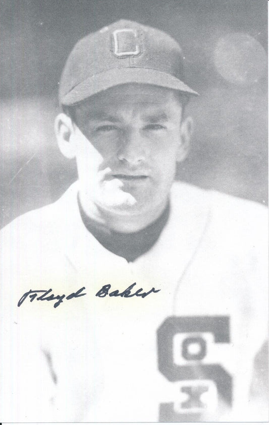 Floyd Baker White Sox d. 2004 Signed/Autographed 3x5  Photo 177929