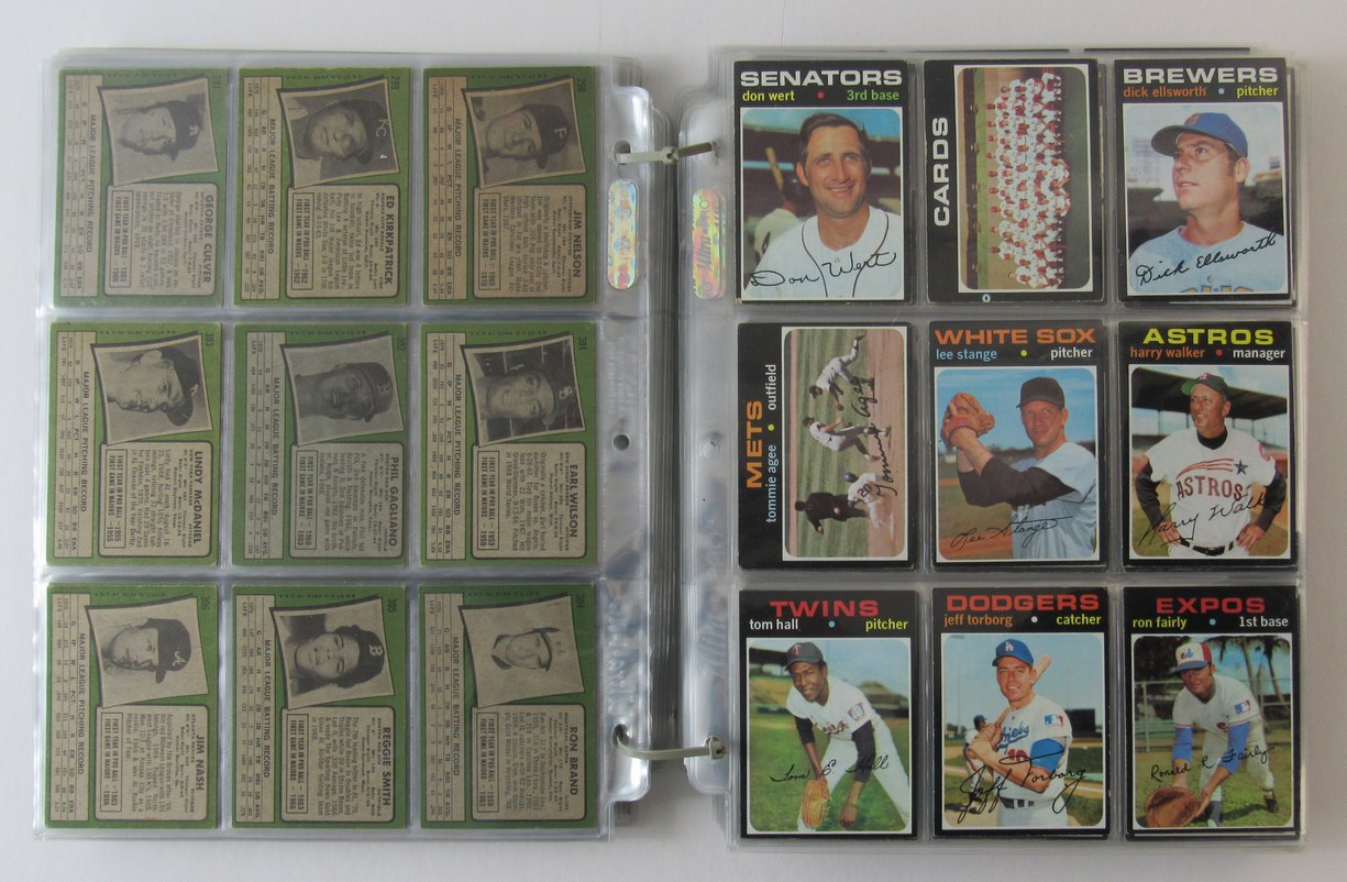 1971Topps Baseball Complete Set (752) Cards Aaron Clemente Munson Ryan 189194