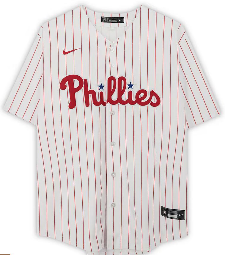 Bryson Stott Signed Nike Baseball Jersey Phillies Size XL Fanatics 189910