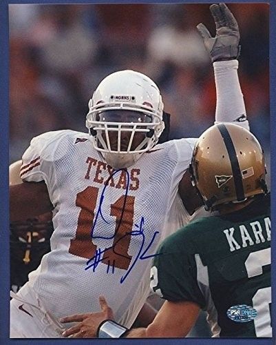 DERRICK JOHNSON Texas Signed 8x10 Photo PSA/DNA 133102