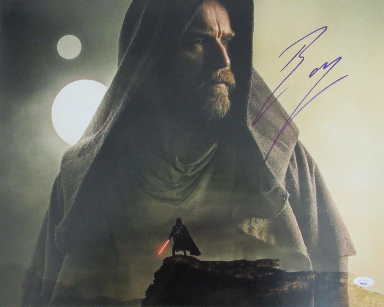 Ewan McGregor Autographed 16x20 Photo "Obi Wan Kenobi" Star Wars JSA