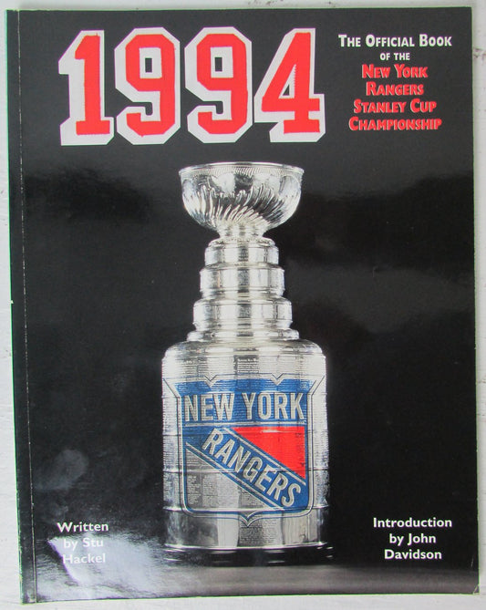 1994 New York Rangers Stanley Cup Championship Official Book 146823