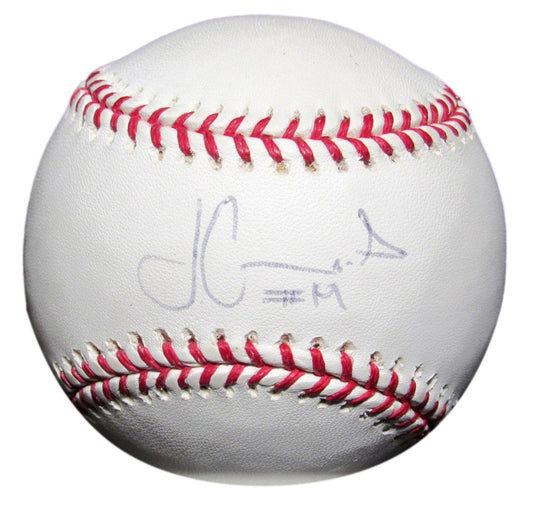 Fernando Martinez Houston Astros Autographed/Signed Rawlings OML Baseball