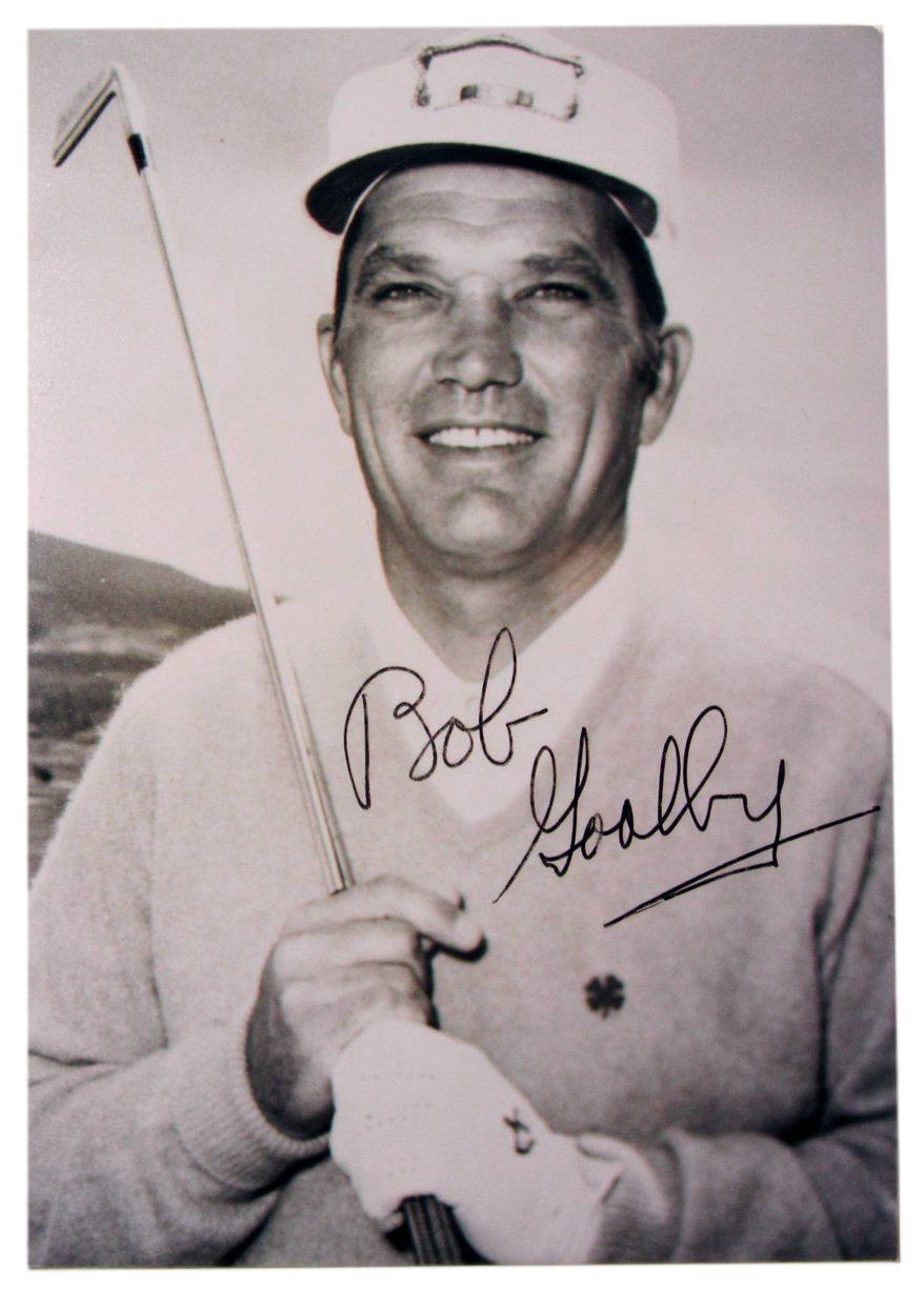 Bpb Goalby 1968 Masters Champion Signed/Autographed 3.5x5.5 B/W Photo