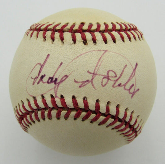 Andy Ashby San Diego Padres Signed/Autographed Official NL Baseball 155464