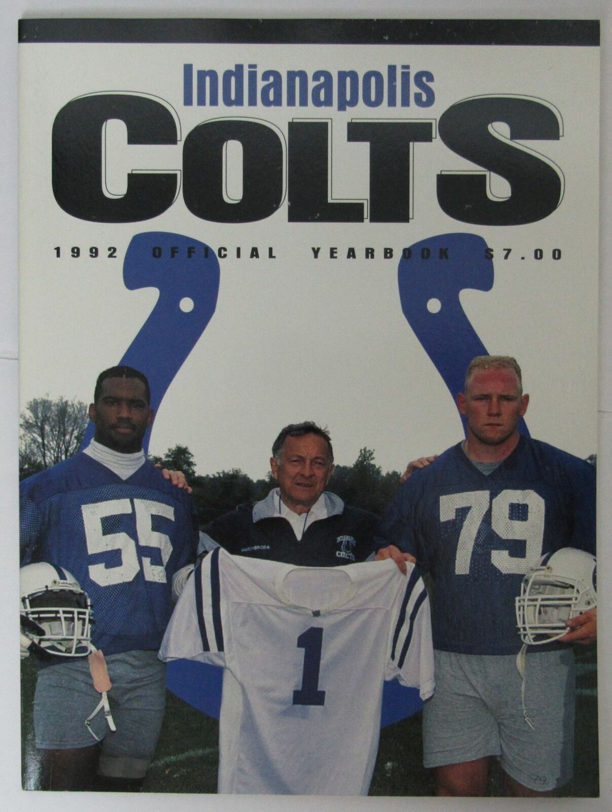 1992 Indianapolis Colts Football Official Team Yearbook 146051